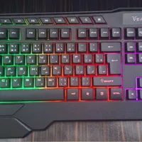 کیبورد گیمینگ RGB قیمت عا‌لی|قطعات و لوازم جانبی رایانه|قم, شهرک توانیر|دیوار
