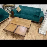 مبلمان ۷ نفره خیلی نو  و شیک  مناسب جهیزیه|مبلمان خانگی و میز عسلی|اراک, |دیوار