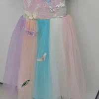لباس عروسکی دخترونه با تاج