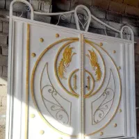 بزرگترین فروشگاه درب های آماده آهن آهنی حیاط حیاطی