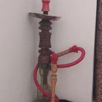 قلیان تنه چوبی