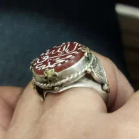 انگشتر خط بیاضی کهنه|بدلیجات|یزد, |دیوار