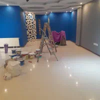 نقاشی ساختمان ونقاشی کناف وخرده کاری پذیرفته میشود|خدمات پیشه و مهارت|تبریز, |دیوار
