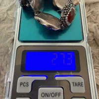 گوشواره لومیر نقره سنگ عقیق|جواهرات|تهران, شهرک نفت|دیوار