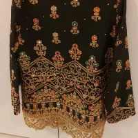 مانتو سنتی آینه کاری و خامه دوزی|لباس|تهران, پرستار|دیوار