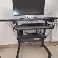 میز کامپیوتر اسکلت فلزی محکم|میز تحریر و کامپیوتر|یزد, |دیوار