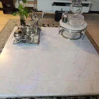 میز سنگ و استیل