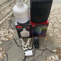 اسپیکر و لامپ