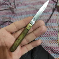 چاقو قلم تراش قدیمی فولادی