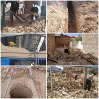 تخریب کارساختمان مغنی چاه کن وصل فاضلاب خاکبرداری