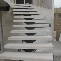 پله گرد فلزی دکوراتیو