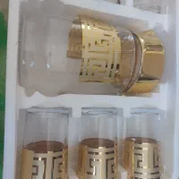 پارچ ولیوان طلایی|ظروف سرو و پذیرایی|قم, کیوانفر|دیوار