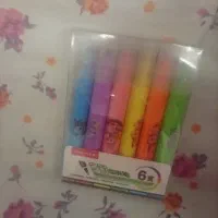 ماژیک هایلایتر و عروسک رنگی