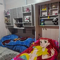 دوعددتخت تاشوبه همراه کمدویترین کتابخانه و انباری|اسباب و اثاث بچه|تهران, فلاح|دیوار