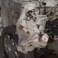 ماشین پژو پارس مدل ۹۳تصادفی