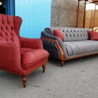 مبل راحتی سنگین مدل لیندو چستر|مبلمان خانگی و میز عسلی|محمدیه-قزوین, |دیوار