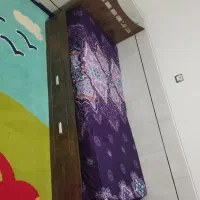 تخت خواب یکنفره با تشک رویال