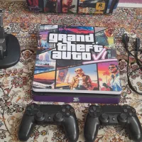 سونی۴ اسلیم یک ترا ۲ دسته|کنسول، بازی ویدئویی و آنلاین|قم, نخودی|دیوار