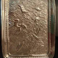 زیر سیگاری قدیمی|کلکسیون اشیاء عتیقه|بروجرد, |دیوار