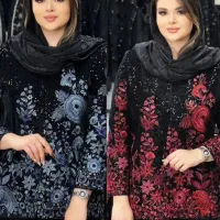 مخمل پولک دوزی مجلسی