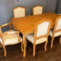 ناهار خوری۶ نفره فرانسوی|میز و صندلی غذاخوری|شیراز, کلاهدوز|دیوار