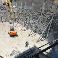 ساخت و نصب اسکلت فلزی و سازه نگهبان