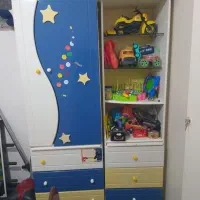 فروش کمد کودک، دراور ۴ کشو، میز جلو مبلی