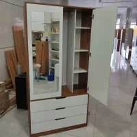 کمد عرض 100،آینه دار|جاکفشی، کمد، دراور|قزوین, |دیوار