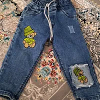 تعدادی جین و نخی شلوار بچه دونه ای ۱۰۰ تومن