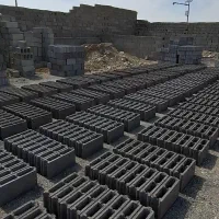 بلوک سبک پوکه ای   نیمه اتومات سایز ۱۰