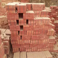 آجر شاموتی رندوم ، تک رنگ|مصالح و تجهیزات ساختمان|شفت, |دیوار