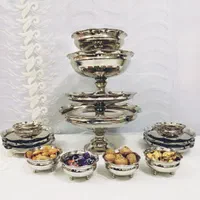 ظروف مسی/سرویس پذیرایی 16تیکه چکشی/رنگ ثابت/اقساطی|ظروف سرو و پذیرایی|تهران, بازار|دیوار