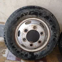 6 عدد رینگ 16 ایسوزو با قالپاق گارد جلو و سپر بغل|قطعات یدکی و لوازم جانبی|لامرد, |دیوار