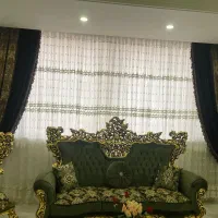 پرده پذیرایی با والن