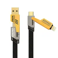 سیم شارژر ۴ به ۱ فست شارژ با گارانتی