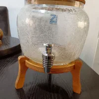 کلمن شیشه ای شیردار