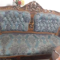 مبل ۹نفره چوب راش ( کامل)