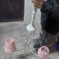 لوستر سه شاخی|لوستر و چراغ آویز|اسلام‌شهر, شهرک واوان|دیوار