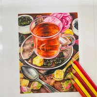 آموزش نقاشی رنگ روغن مدادرنگ سیاه قلم طراحی|خدمات آموزشی|شیراز, فضل‌آباد|دیوار