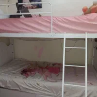 تخت فلزی ۲طبقه دارای ۲کشو بزرگ