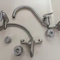 ست ۴تیکه شیر الات طوفان فلز|لوازم سرویس بهداشتی|خمینیشهر, |دیوار