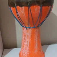 تمبک سایز بزرگ سفالی