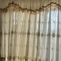 پرده بسیار زیبا نیاز به استری ندارد