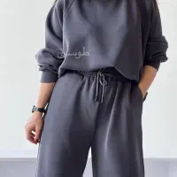 ست کراپ شلوار آسن