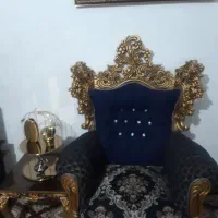 مبل سلطنتی شیک ۷ نفره|مبلمان خانگی و میز عسلی|خرم‌آباد, |دیوار