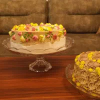 آموزش کیک تولد و عقد و عروسی