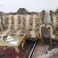 مبل سلطنتی چوب گردو|مبلمان خانگی و میز عسلی|اردبیل, |دیوار