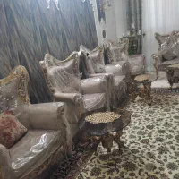 سرویس کامل مبل ومیزنهارخوری۸نفر درحدنو|مبلمان خانگی و میز عسلی|تربت‌حیدریه, آغوی|دیوار