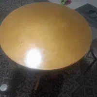 میز چوبی دو نفره