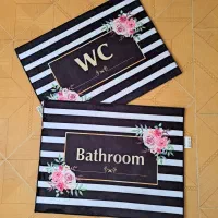 پادری سرویس بهداشتی (طرح و ابعاد دلخواه)